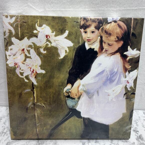 Daniel Ridgway Knight Garden Study Of The Vickers Children 500 Pieces Puzzle NEW - Picture 2 of 7